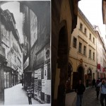Melantrichova ulice (přelom 19 a 20.století a rok 2010)